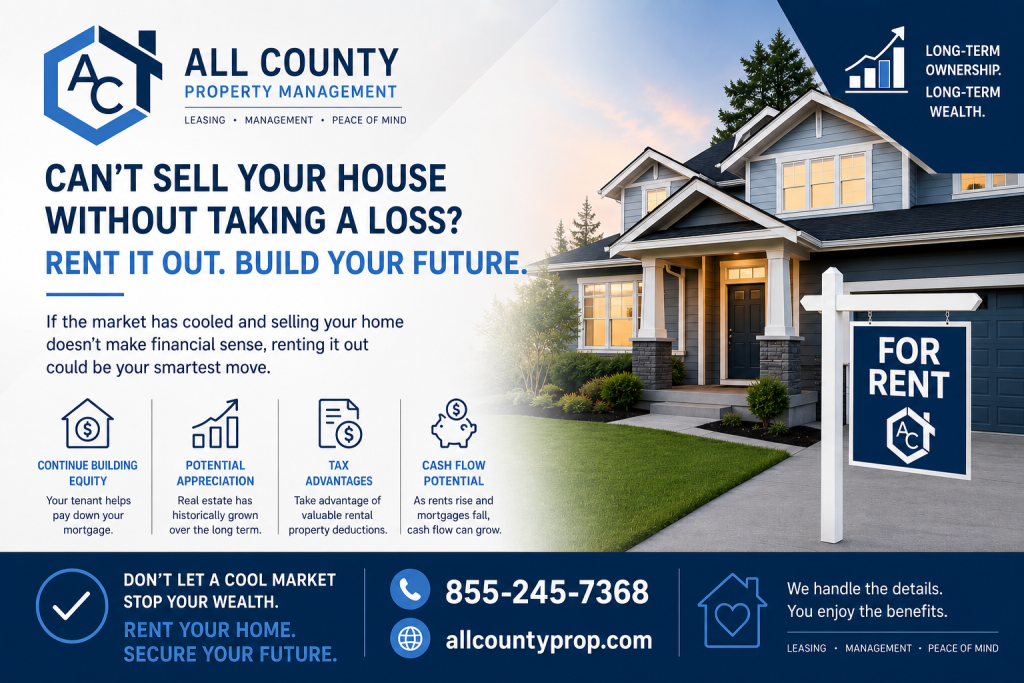 Rent your home instead of selling to build equity, generate rental income, and create long-term wealth.