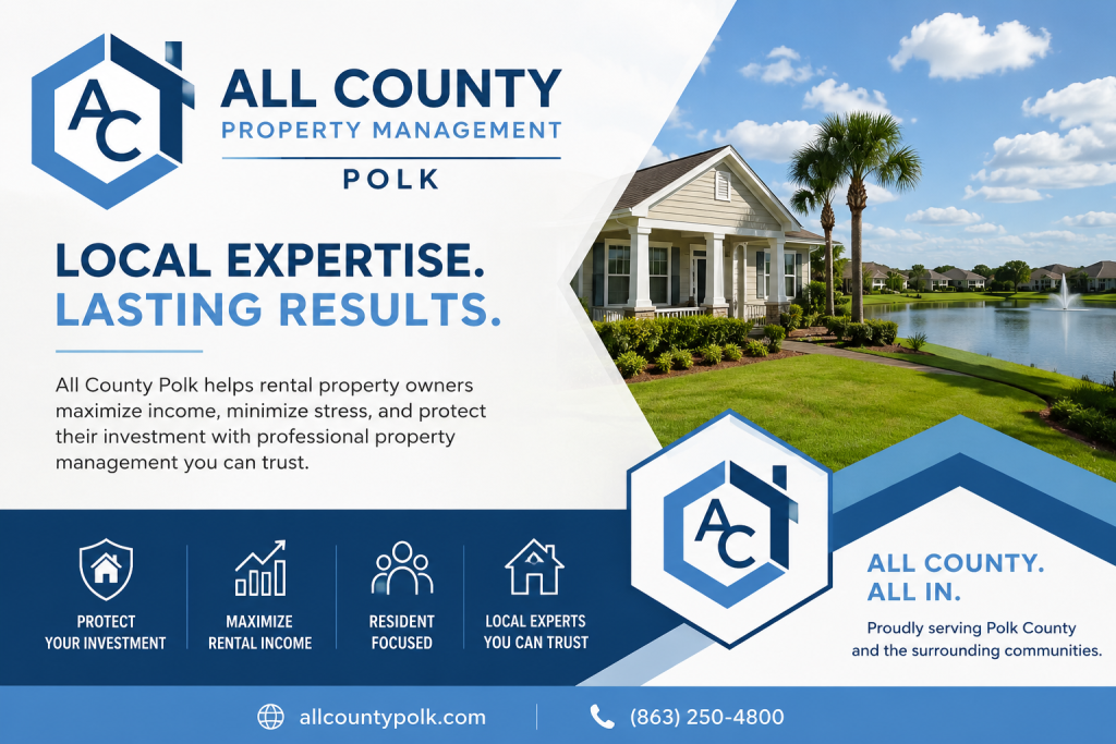 Investor reviewing rental property opportunities in Polk County Florida as the area's population and housing demand continue to grow.