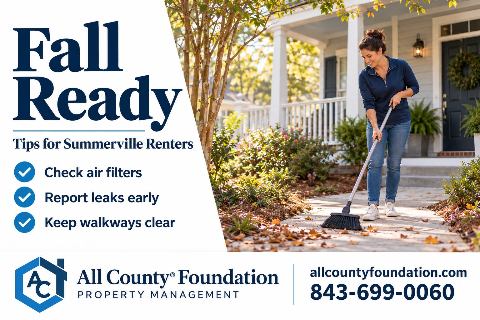 Fall Maintenance Tips for Renters in Summerville, SC