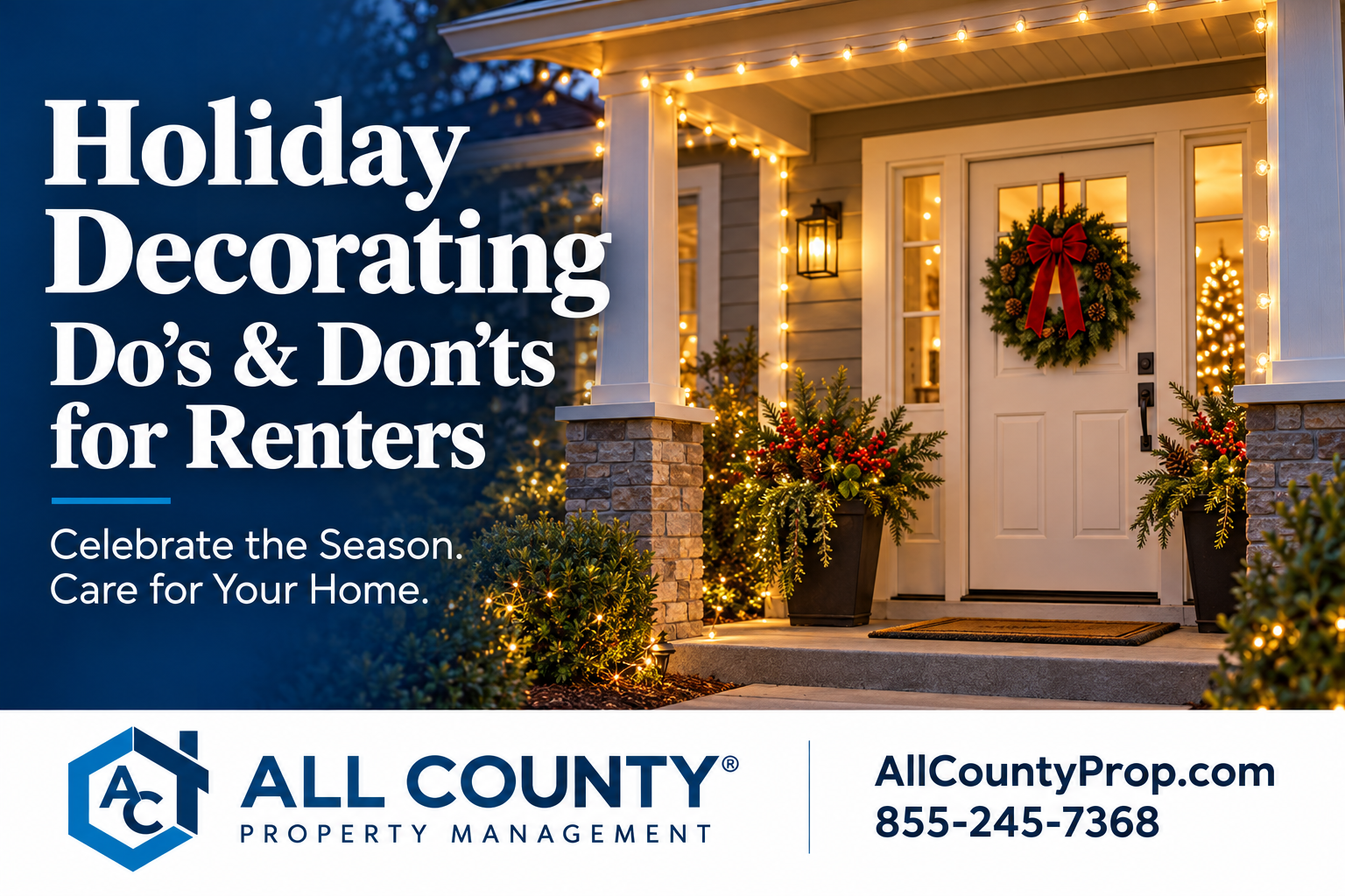 Holiday Decorating for Renters: Do’s and Don’ts for a Festive Home
